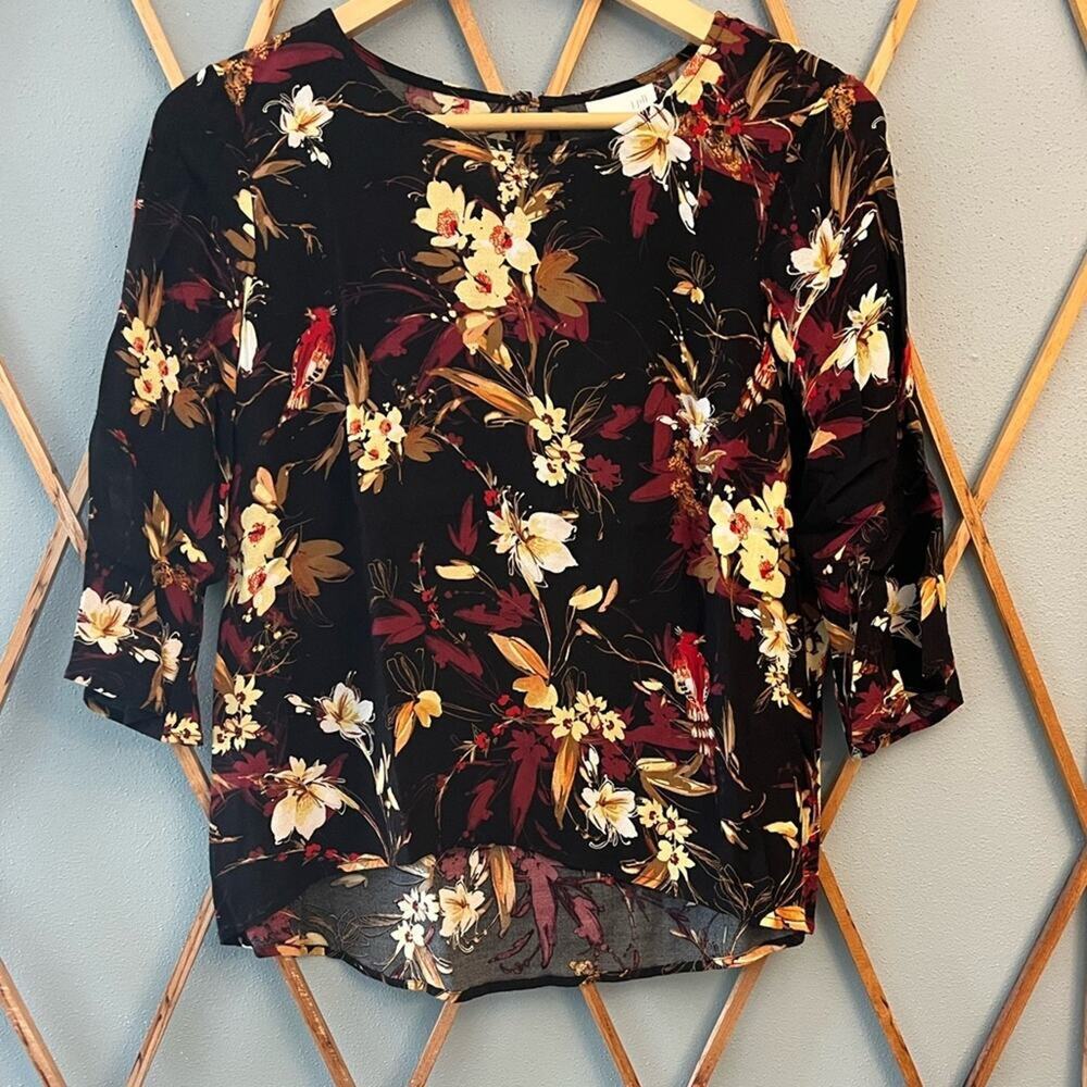J. Jill Floral Blouse
